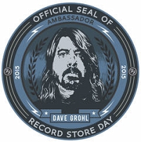 © Record Store Day Dave Grohl gezeichnet auf Orden